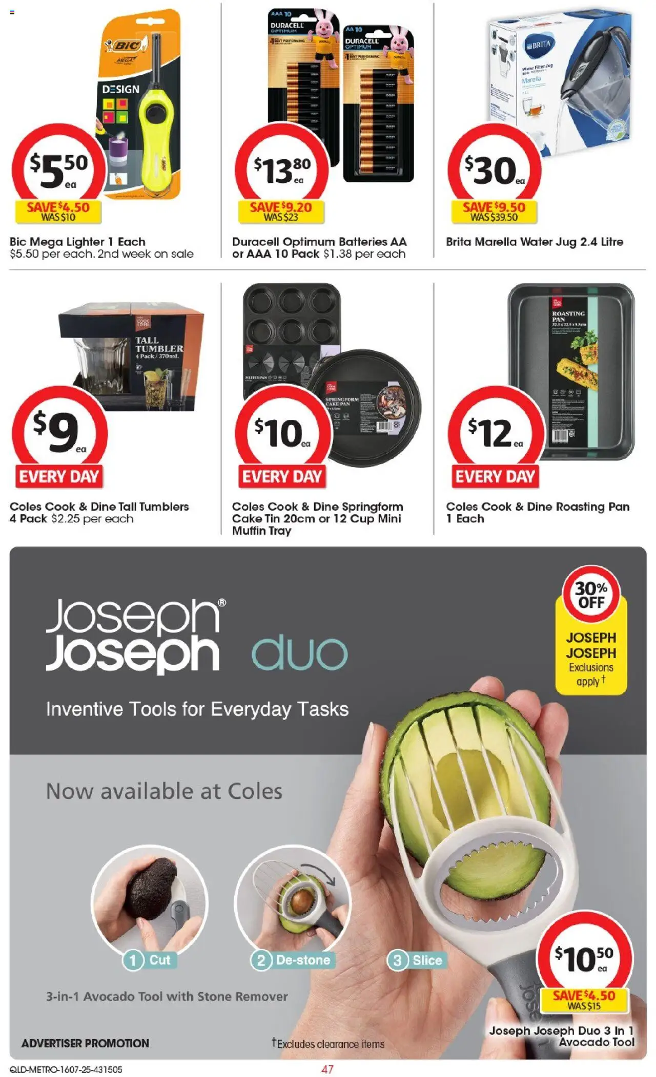 Coles Catalogue QLD North - page 47- valid from 16/07/2025