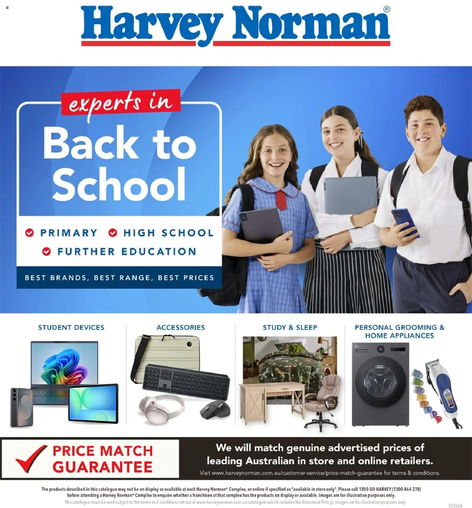 Harvey Norman  Catalogue  - page 1- valid from 14/01/2026