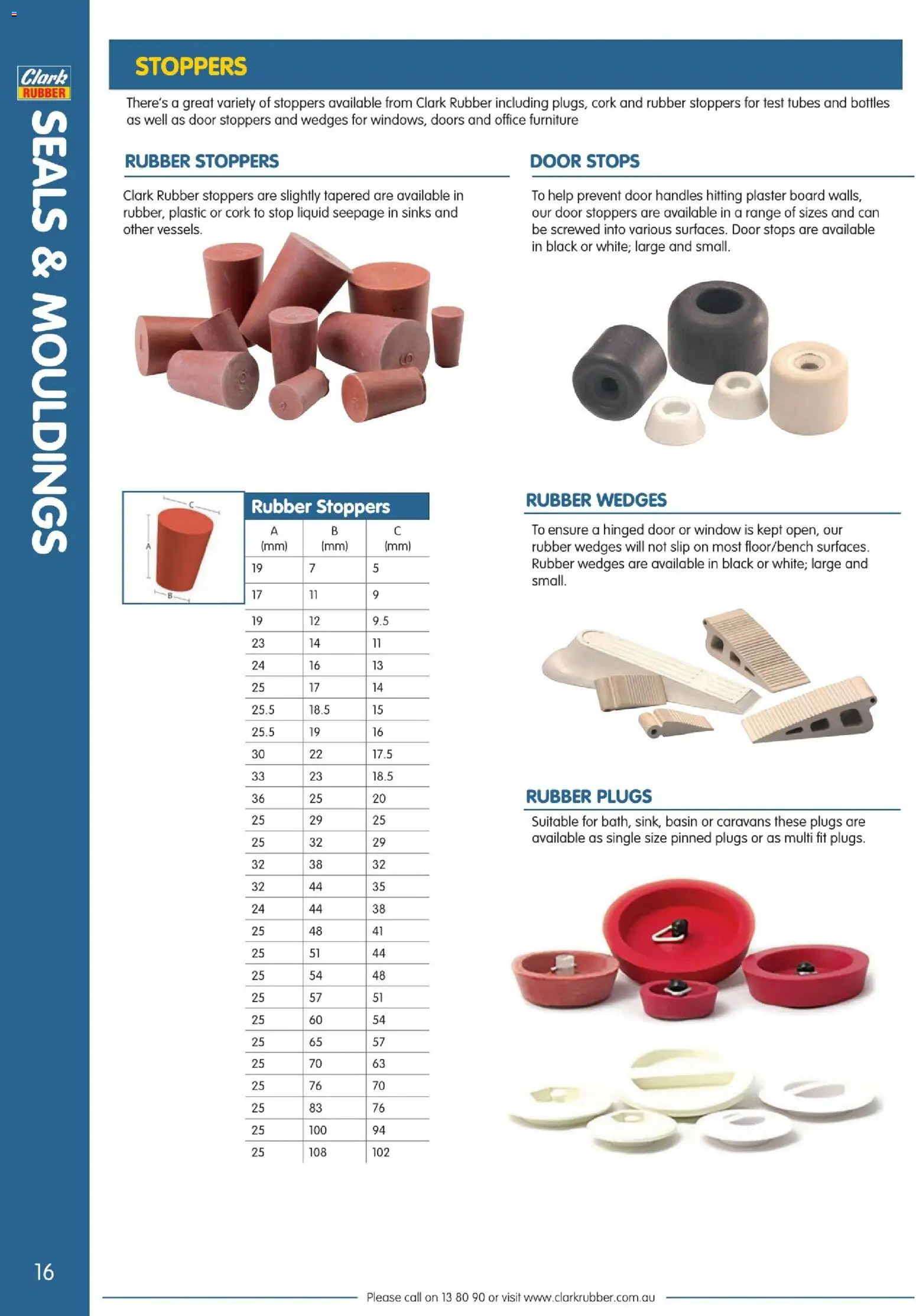 Clark Rubber catalogue  - page 16- valid from 02/04/2026