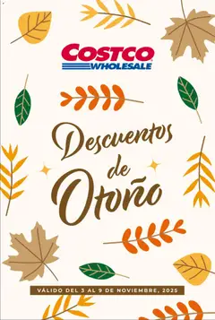 Costco catálogo Descuentos de Otoño válido desde 03/11/2025