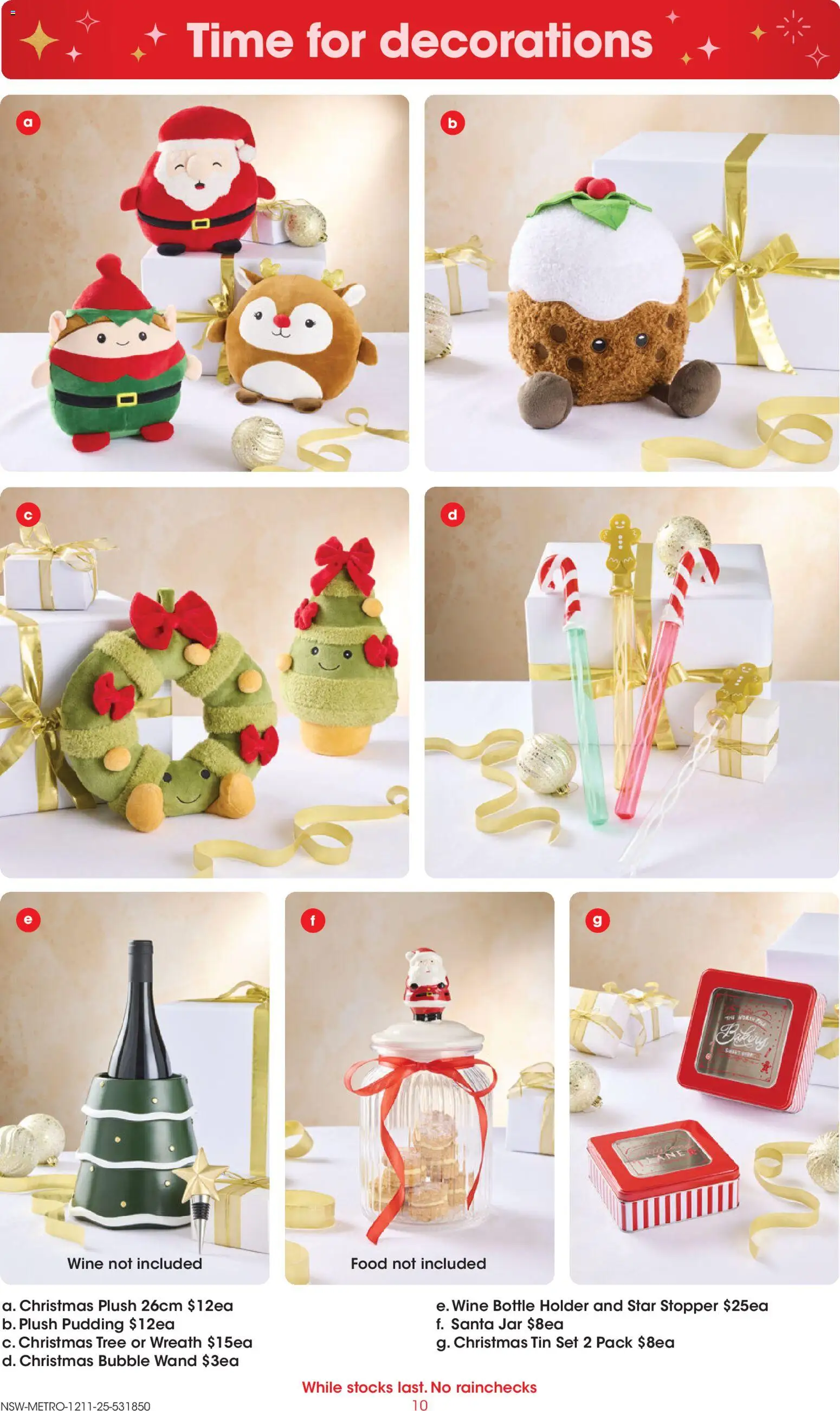 Coles Catalogue  - page 10- valid from 12/11/2025