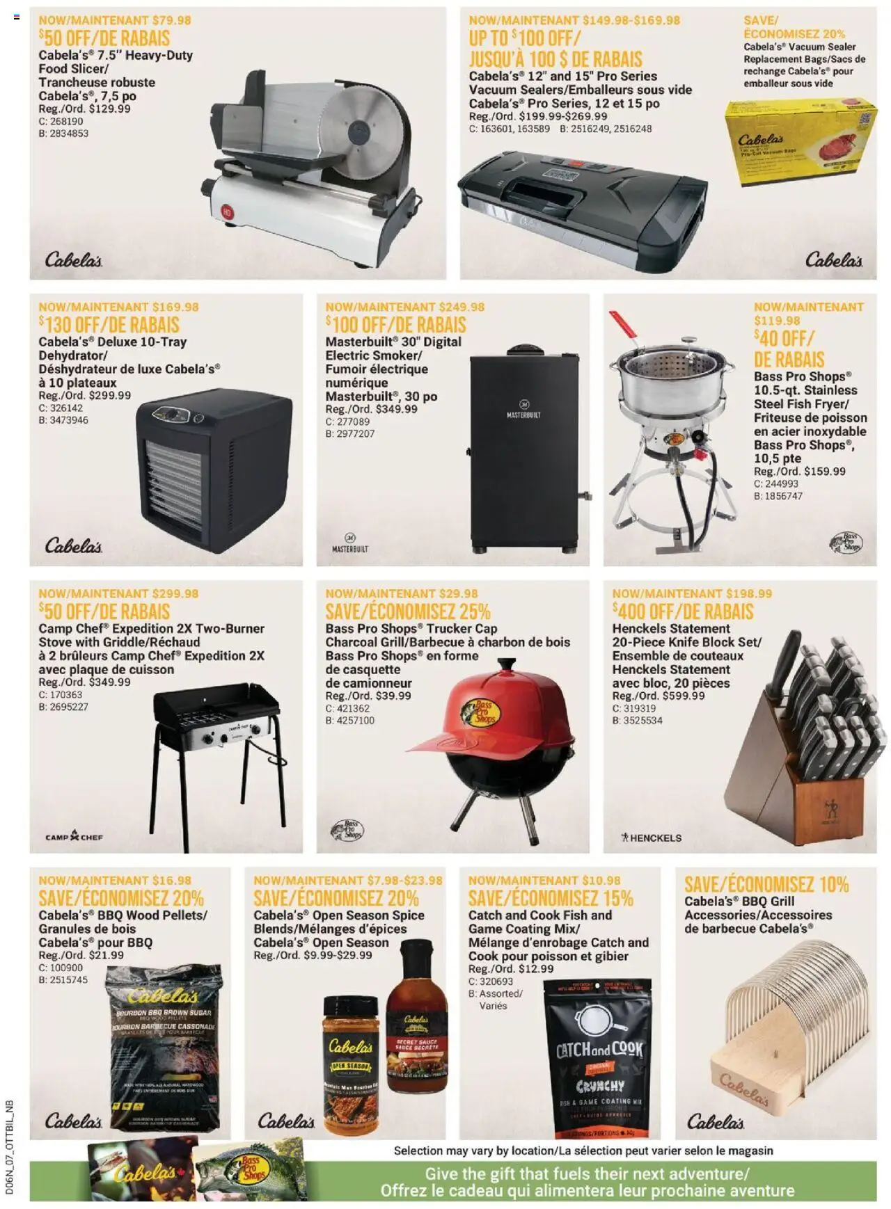 Cabelas weekly flyer / circulaire - page 9- valid from Jul 17, 2025