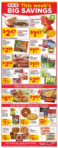 Preview H-E-B Weekly Ad valid from 12/10/2025