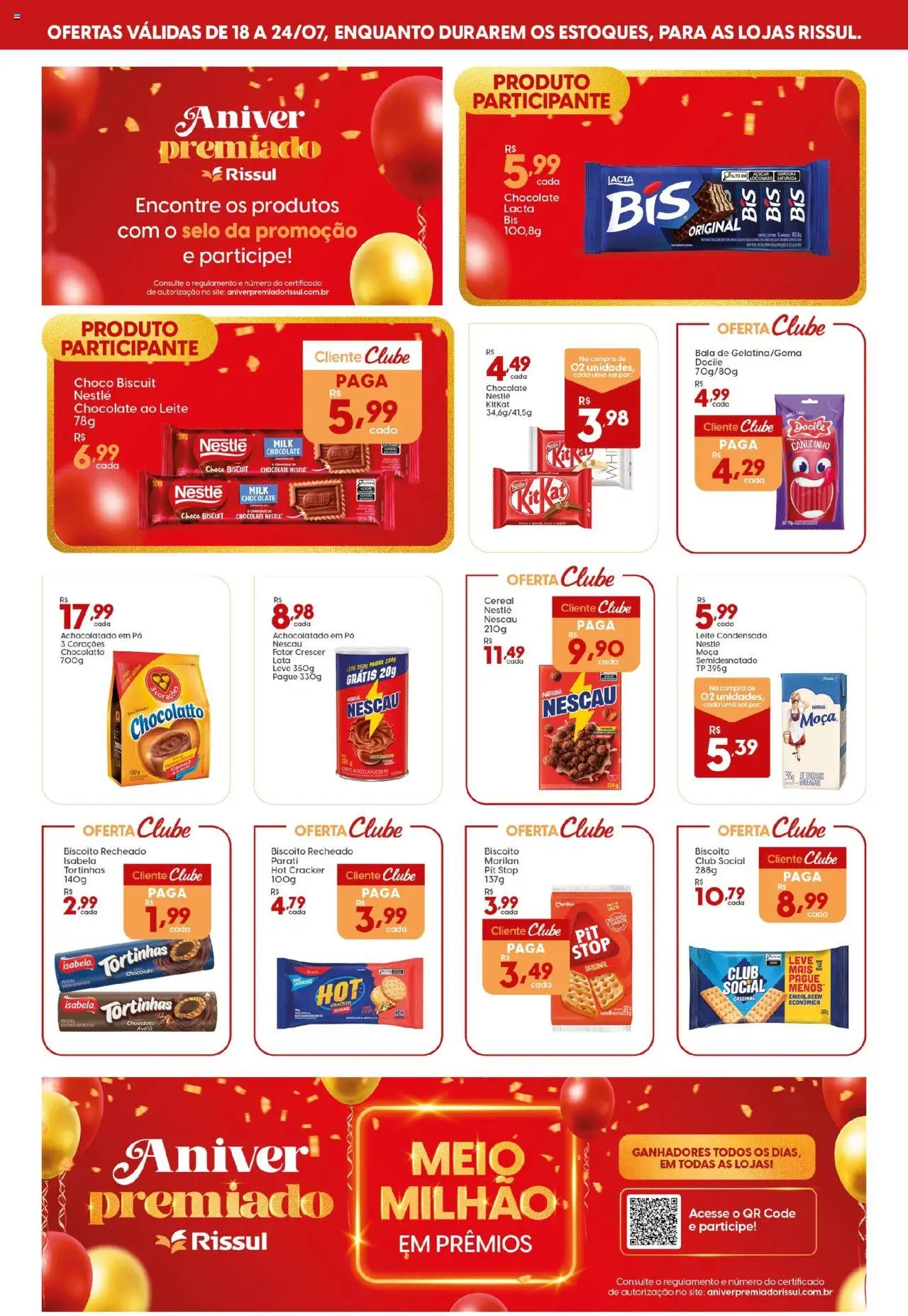 Rissul - Ofertas da semana - página 3- válido a partir de 18/07/2025

