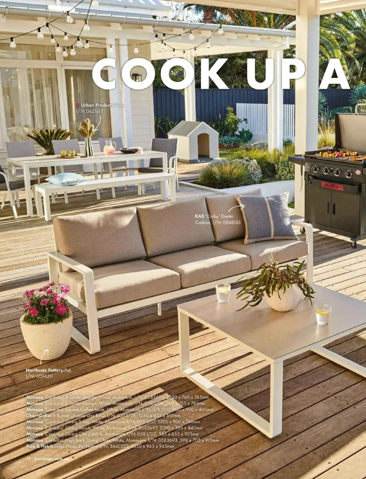 Bunnings Warehouse Outdoor Style Magazine 2025/26 - page 16- valid from 25/08/2025