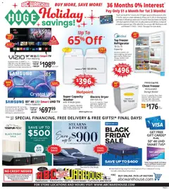 Preview ABC Warehouse Weekly Ad valid from 11/30/2025