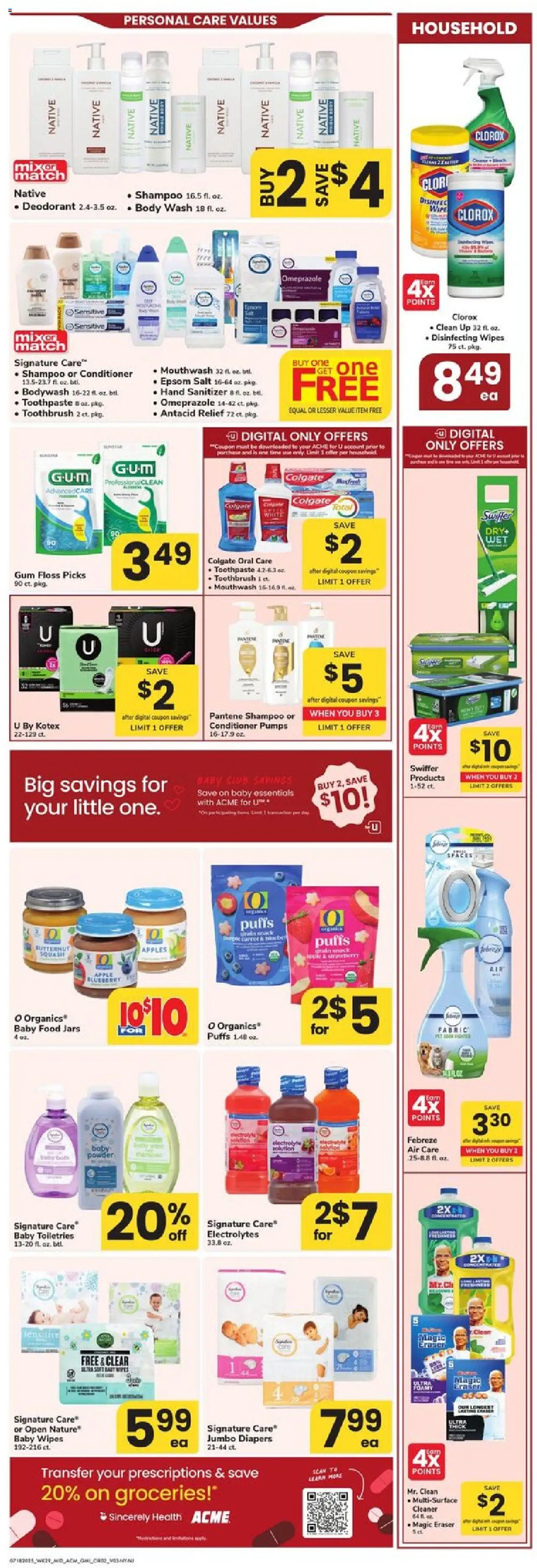 Acme Ad - page 2- valid from 07/18/2025