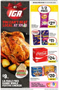 IGA catalogue preview - valid from 10/12/2025
