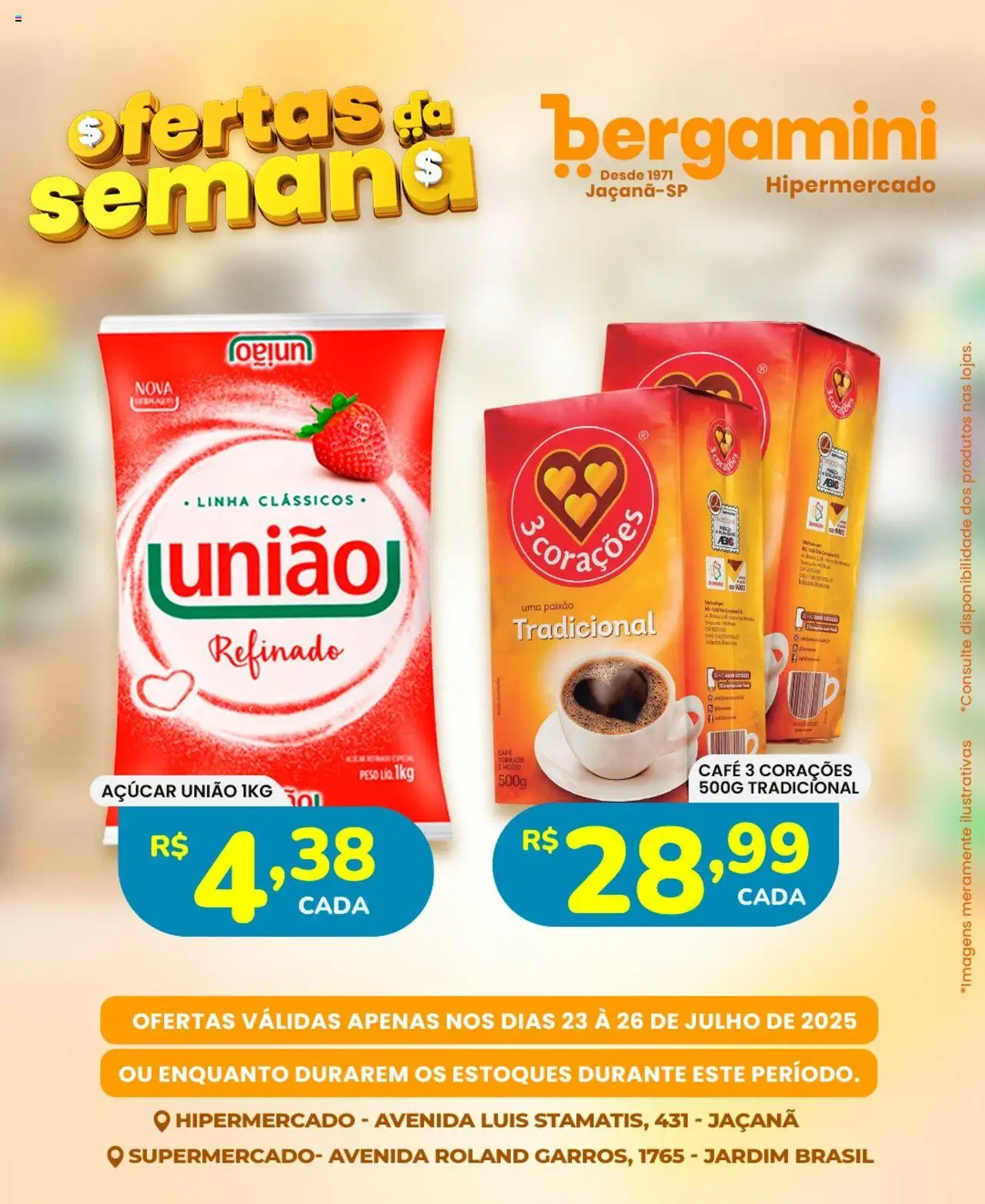 Supermercado Bergamini - Ofertas da semana - página 1- válido a partir de 23/07/2025
