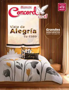 Colchas Concord - Catálogo válido desde 01/08/2025