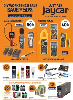 Jaycar catalogue preview - valid from 30/07/2025