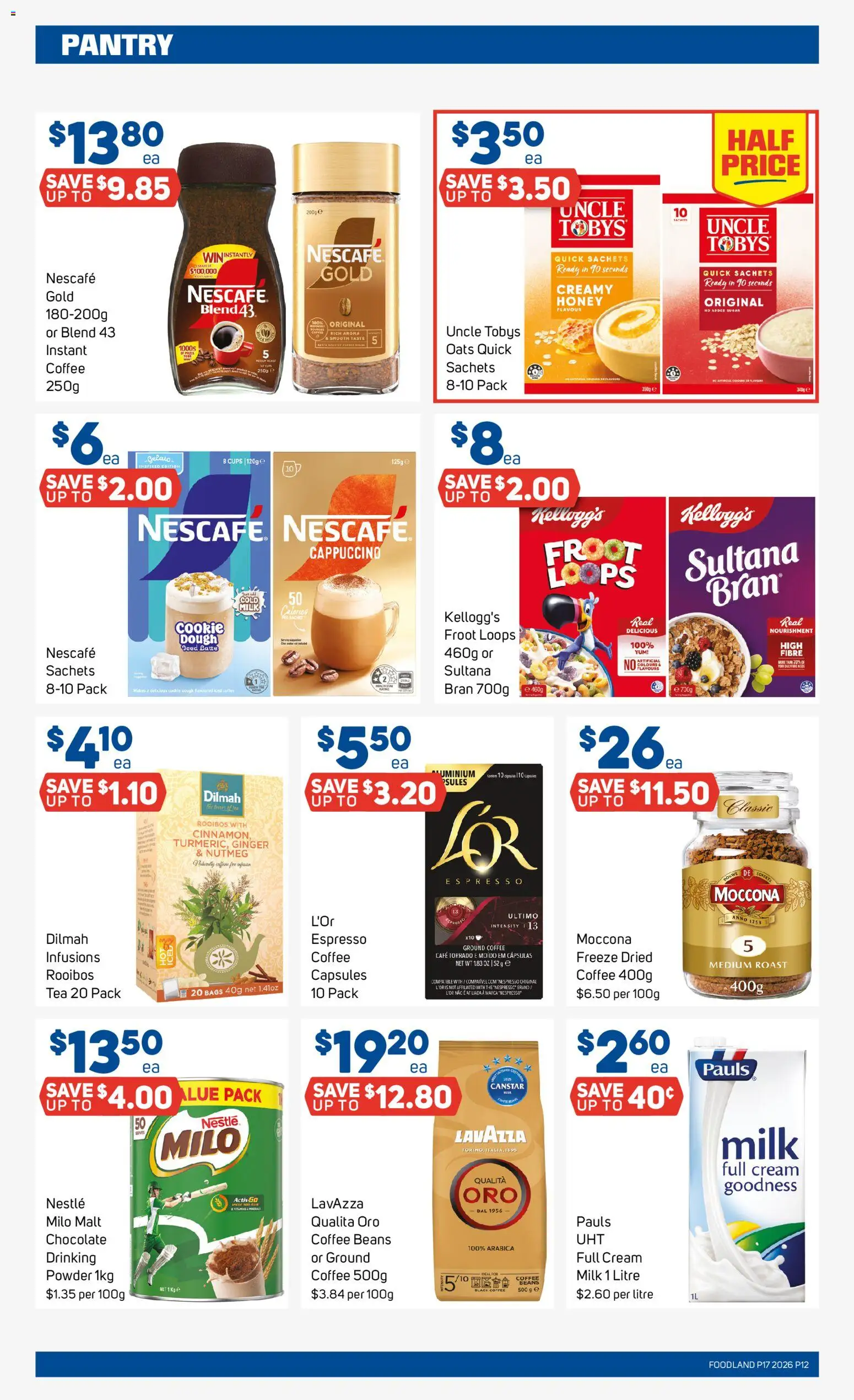 Foodland catalogue  - page 12- valid from 22/04/2026