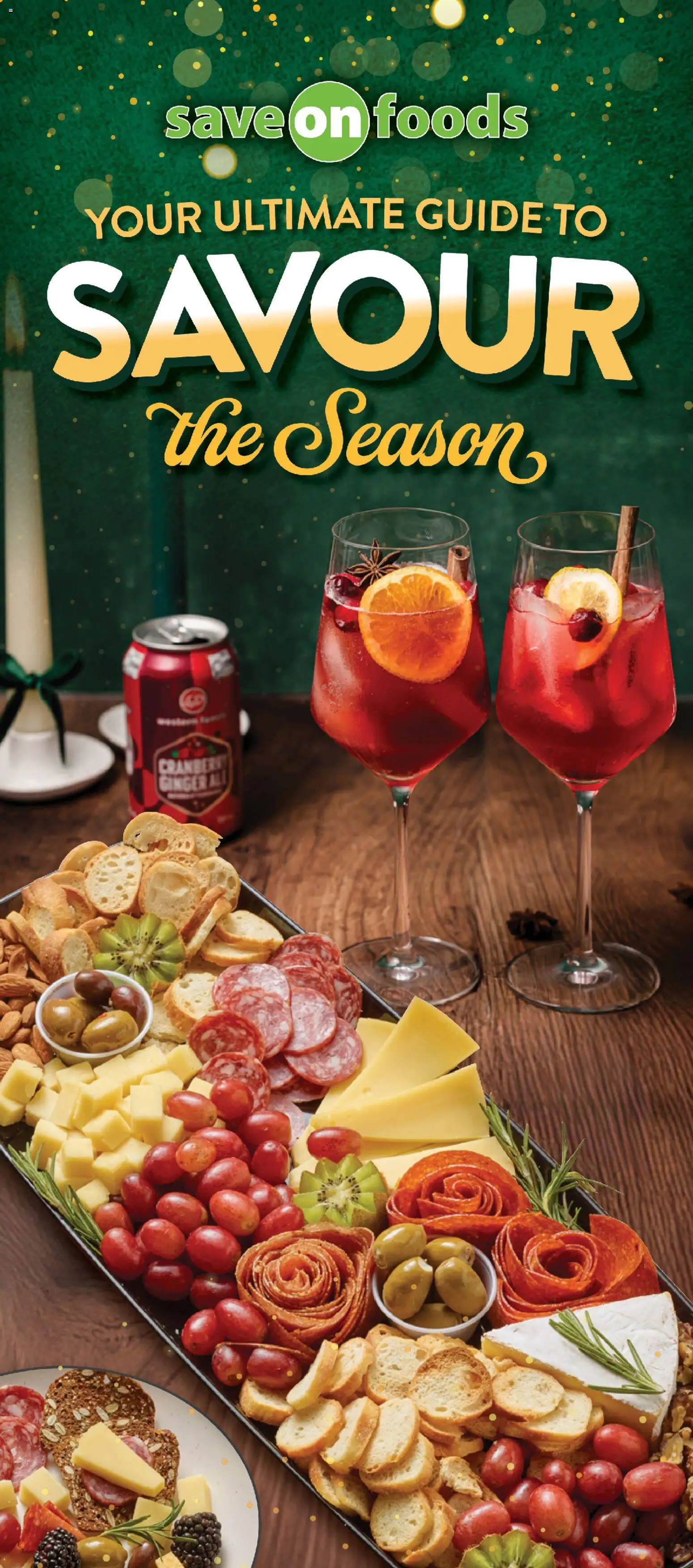 Save on foods - Holiday Flyer - page 1- valid from Dec 4, 2025