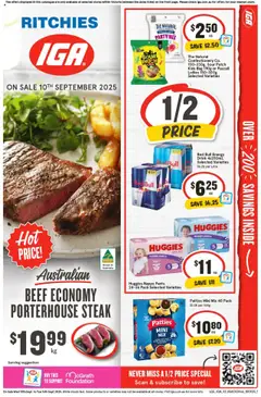IGA catalogue preview - valid from 10/09/2025