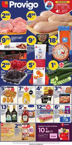 Preview Provigo weekly flyer / circulaire valid from Apr 9, 2026