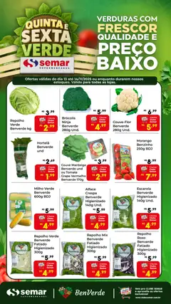 Pré-visualização Semar Supermercado - Ofertas BenVerde válida a partir de 13/11/2025
