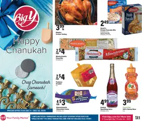Preview Big Y Chanukah valid from 12/04/2025