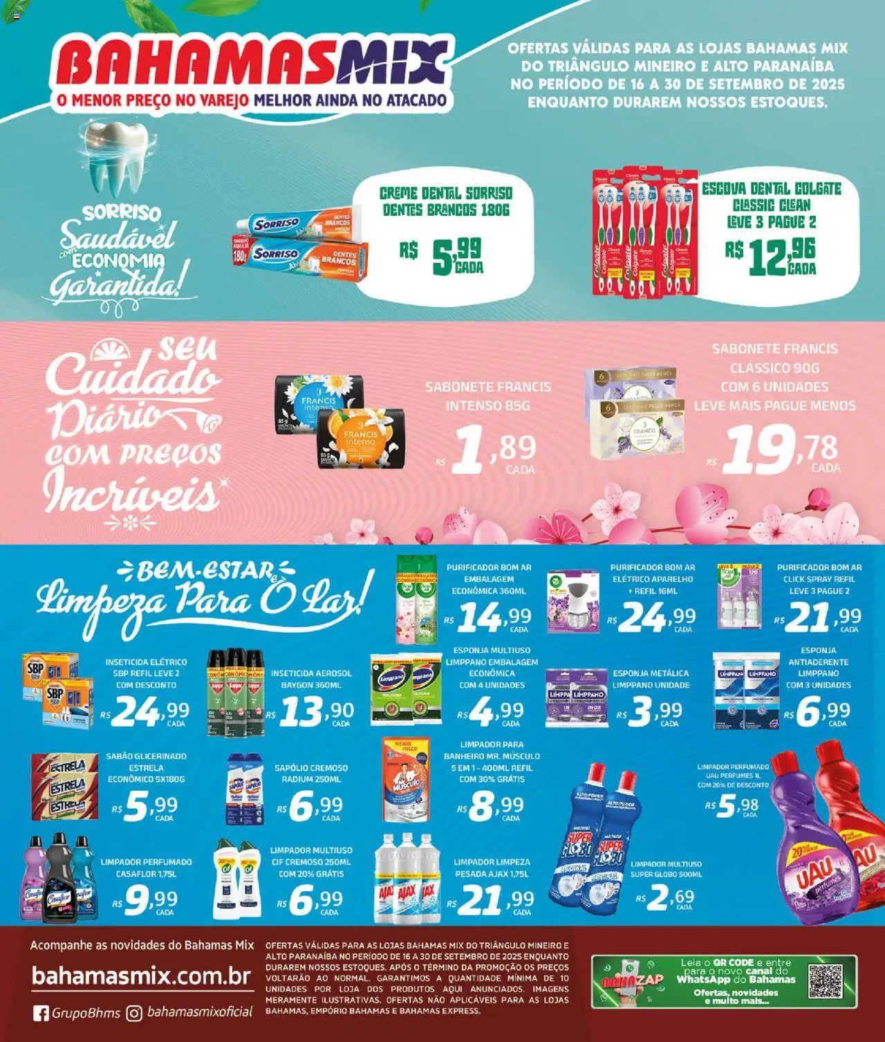 Bahamas Mix - Ofertas Especial Higiene e Limpeza - página 1- válido a partir de 16/09/2025
