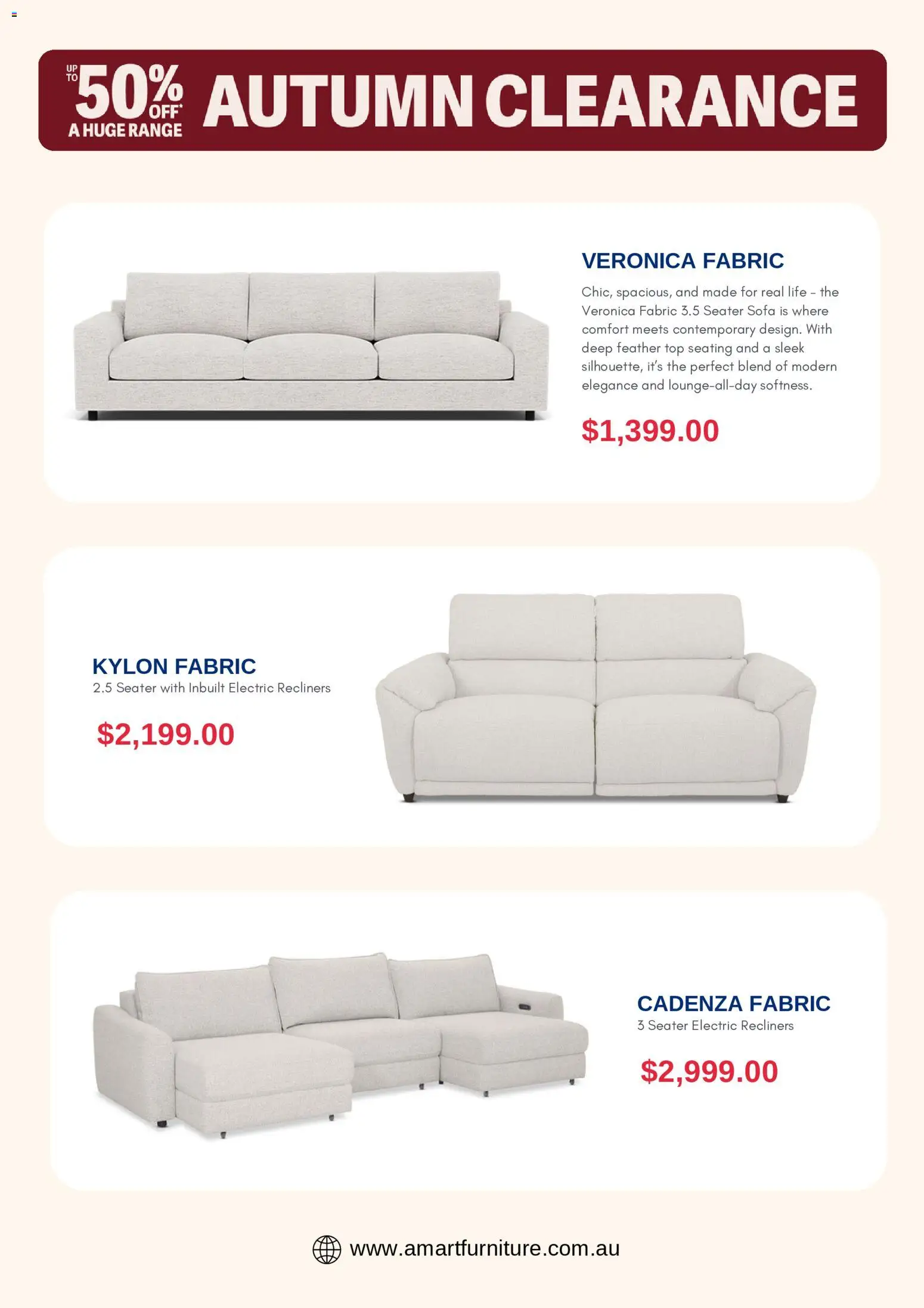 Amart Furniture catalogue  - page 2- valid from 17/04/2026
