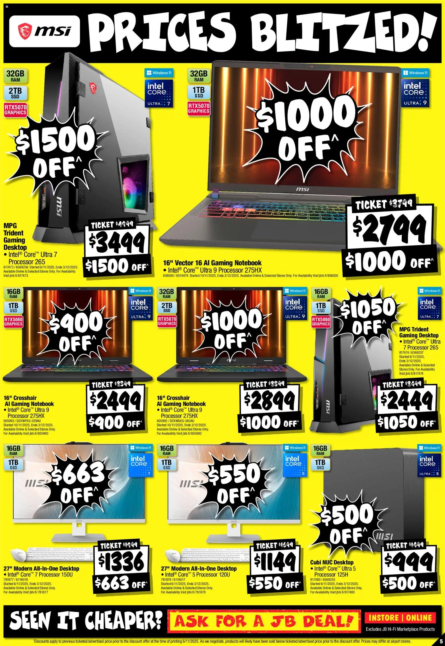 JB Hi-Fi - Black Friday - page 5- valid from 13/11/2025