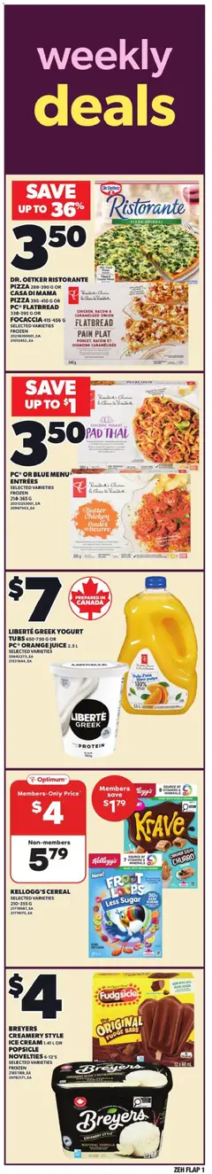Preview Zehrs weekly flyer / circulaire valid from Apr 9, 2026