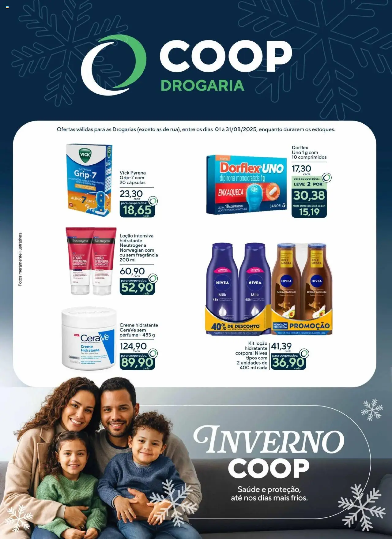Coop - Ofertas Drogaria - página 1- válido a partir de 01/08/2025
