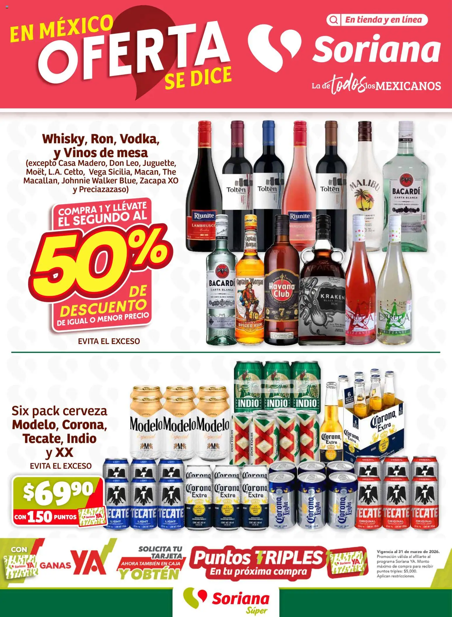 Soriana Fin de Semana Súper: Tamaulipas (excepto Cd. Victoria y Tampico) - página 1- válido desde 05/03/2026