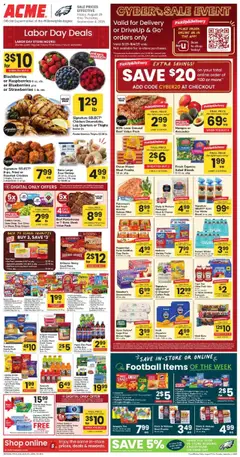Preview Acme Weekly Ad valid from 08/29/2025