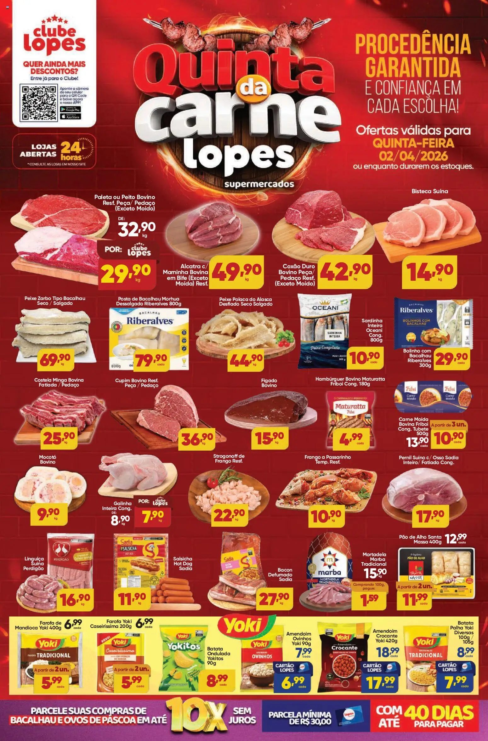 Lopes Supermercados - Ofertas da semana - página 1- válido a partir de 02/04/2026
