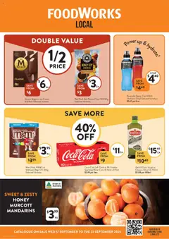 Foodworks catalogue preview - valid from 17/09/2025