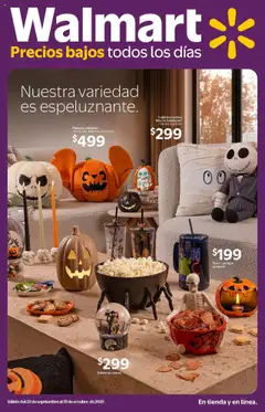 Walmart - Folleto Halloween válido desde 22/09/2025