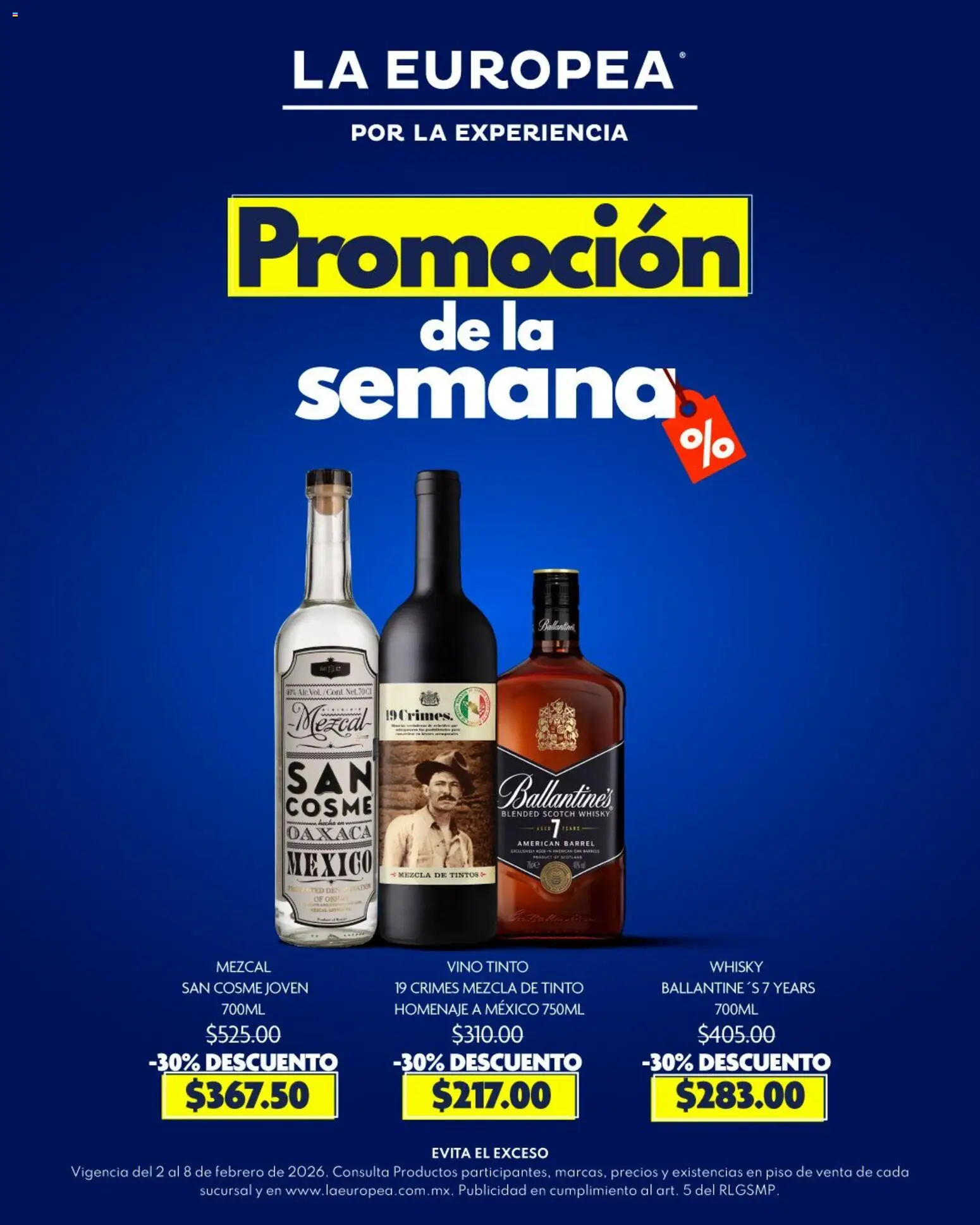 La Europea catálogo Promoción de la semana - página 1- válido desde 02/02/2026