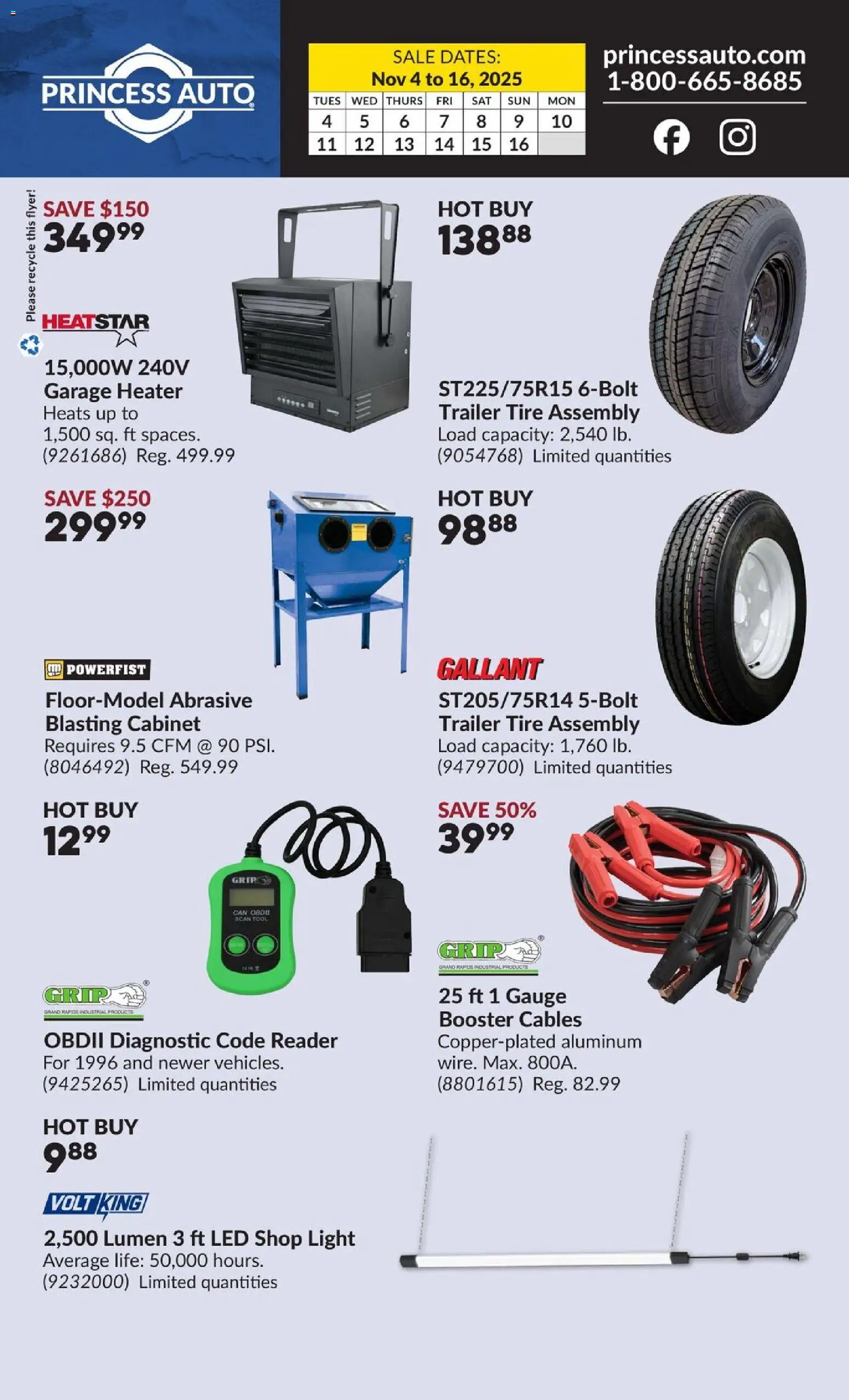 Princess Auto - 2 Week Sale! - page 2- valid from Nov 4, 2025