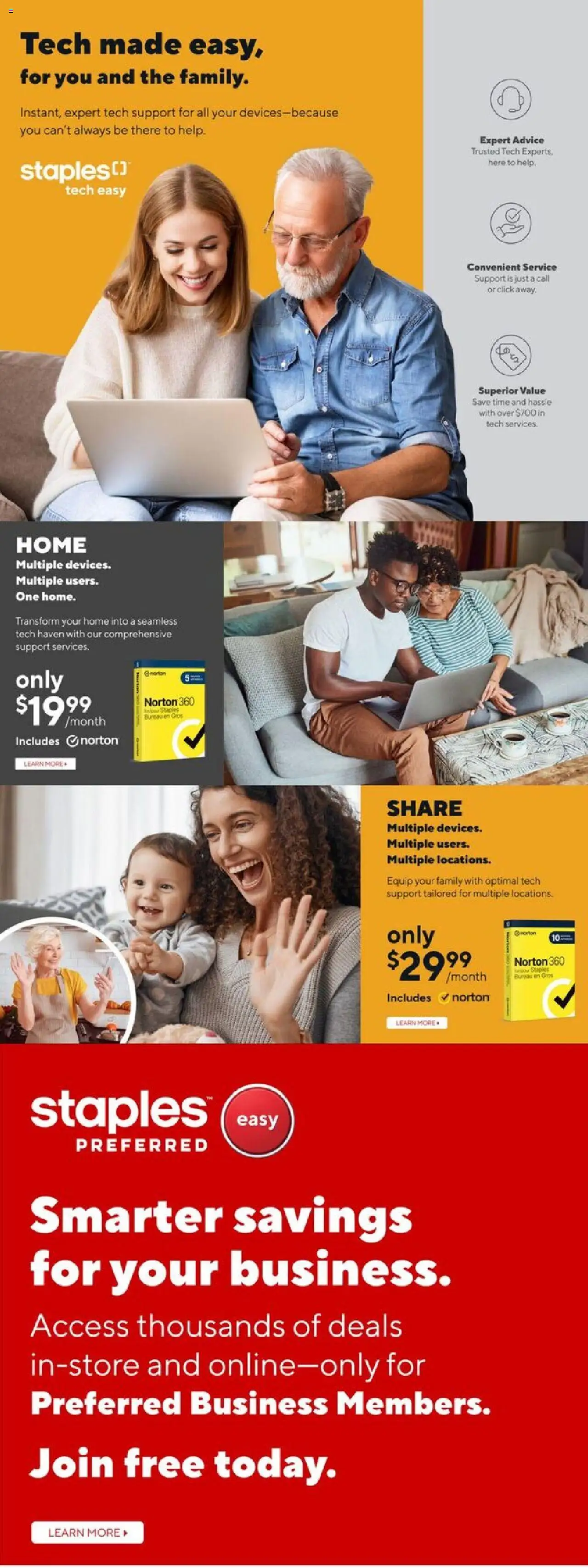 Staples weekly flyer / circulaire - page 18- valid from Jul 18, 2025