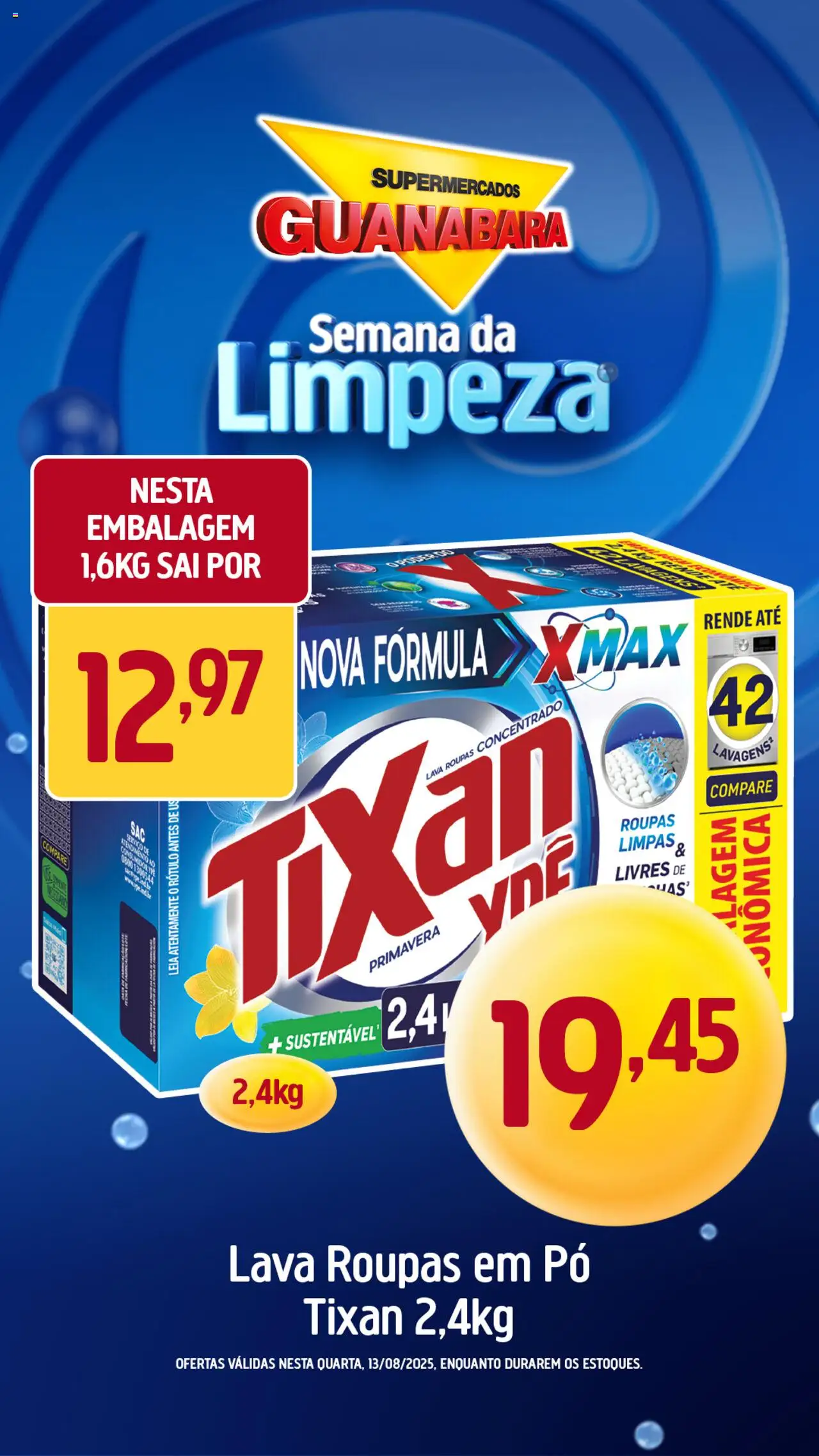 Encarte Guanabara - página 1- válido a partir de 13/08/2025
