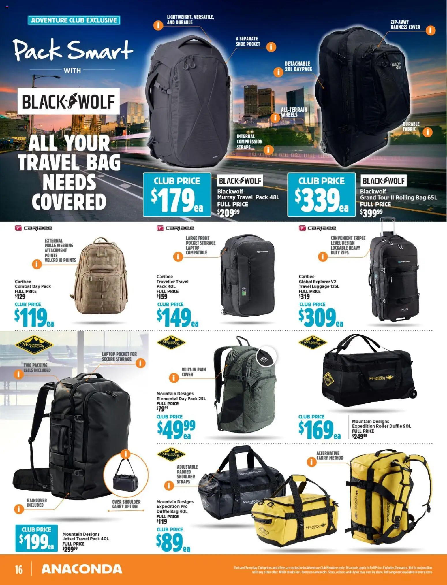 Anaconda - Easter's Calling Get Out More - page 16- valid from 23/02/2026