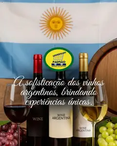 Pré-visualização Supermercado Padrão - Ofertas de vinhos argentinos válida a partir de 26/08/2025