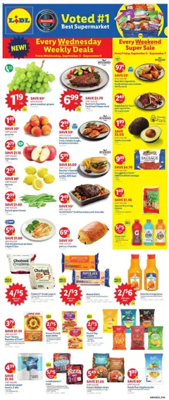 Preview Lidl Weekly Ad valid from 09/03/2025