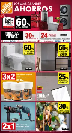 Home Depot Buen Fin válido desde 13/11/2025