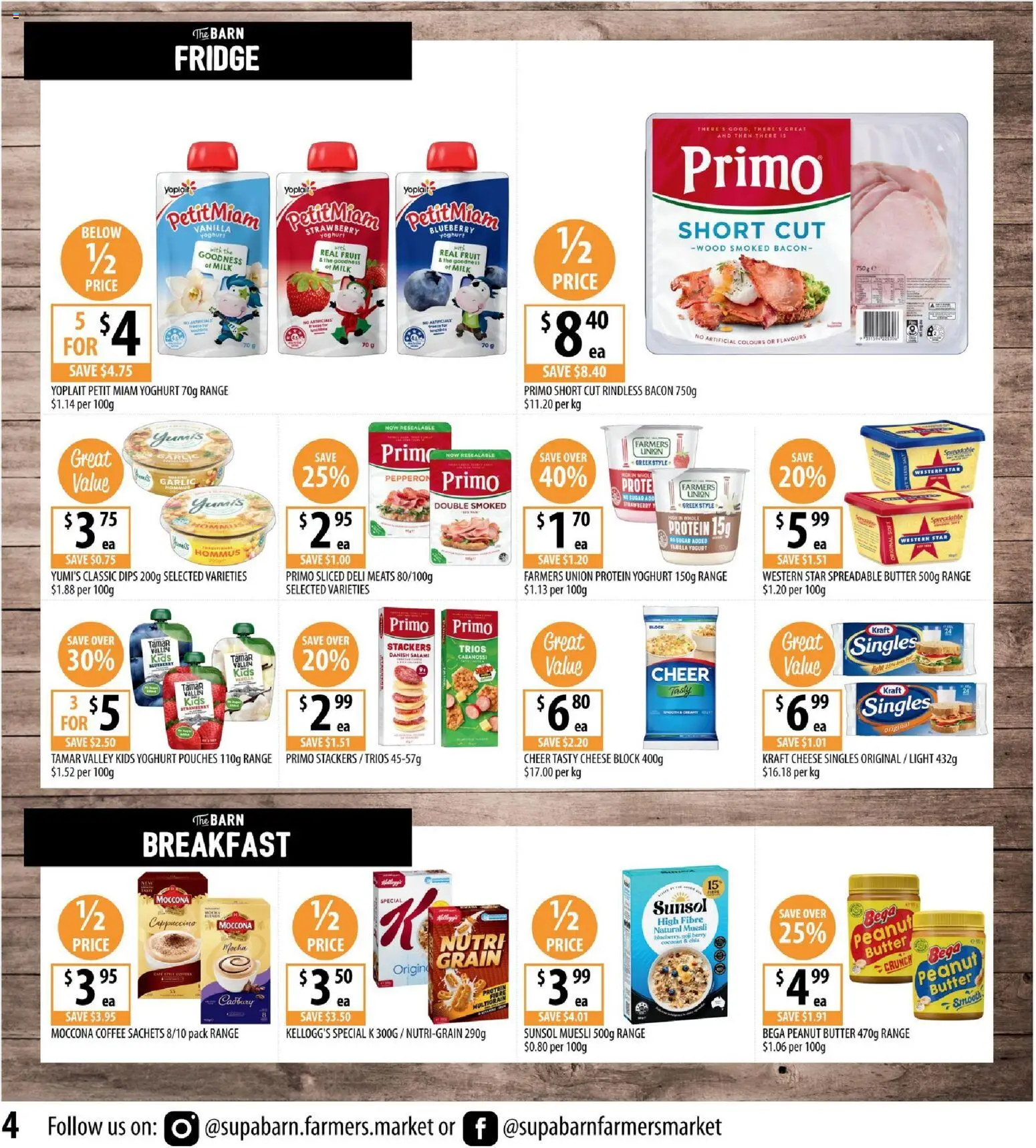 Supabarn  Catalogue  - page 4- valid from 21/01/2026