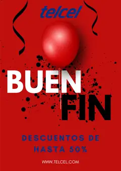Telcel Buen Fin válido desde 13/11/2025