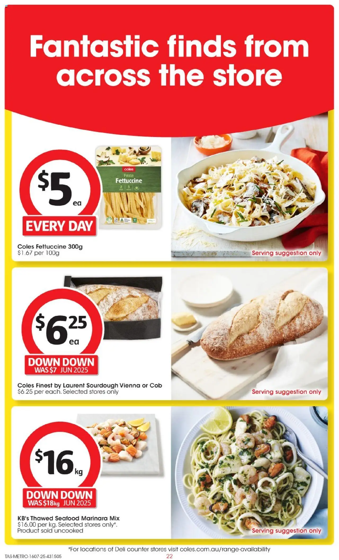 Coles Catalogue TAS - page 22- valid from 16/07/2025