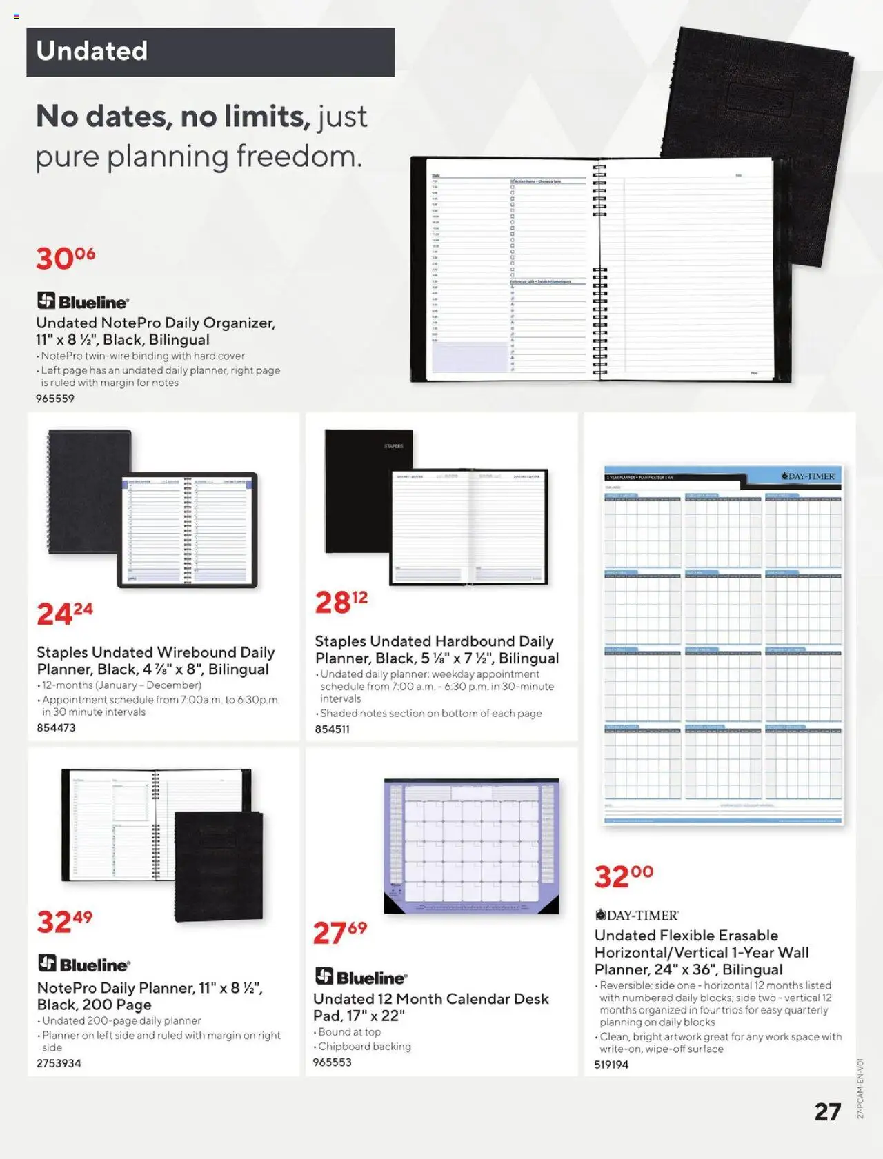 Staples - Catalog - Business  - page 27- valid from Aug 15, 2025