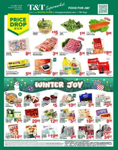 Preview T&T Supermarket weekly flyer / circulaire valid from Nov 28, 2025