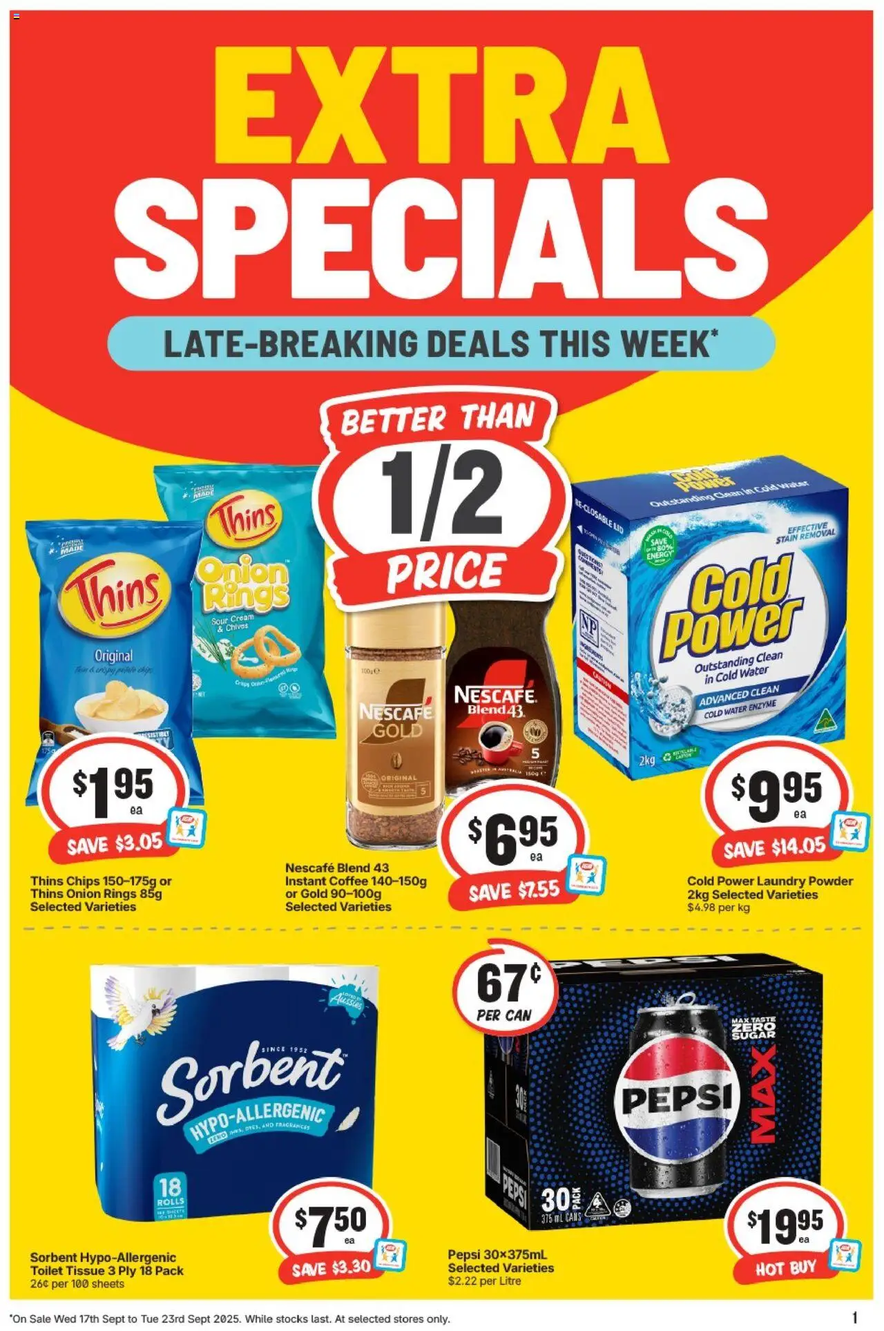 IGA Catalogue VIC - page 1- valid from 17/09/2025