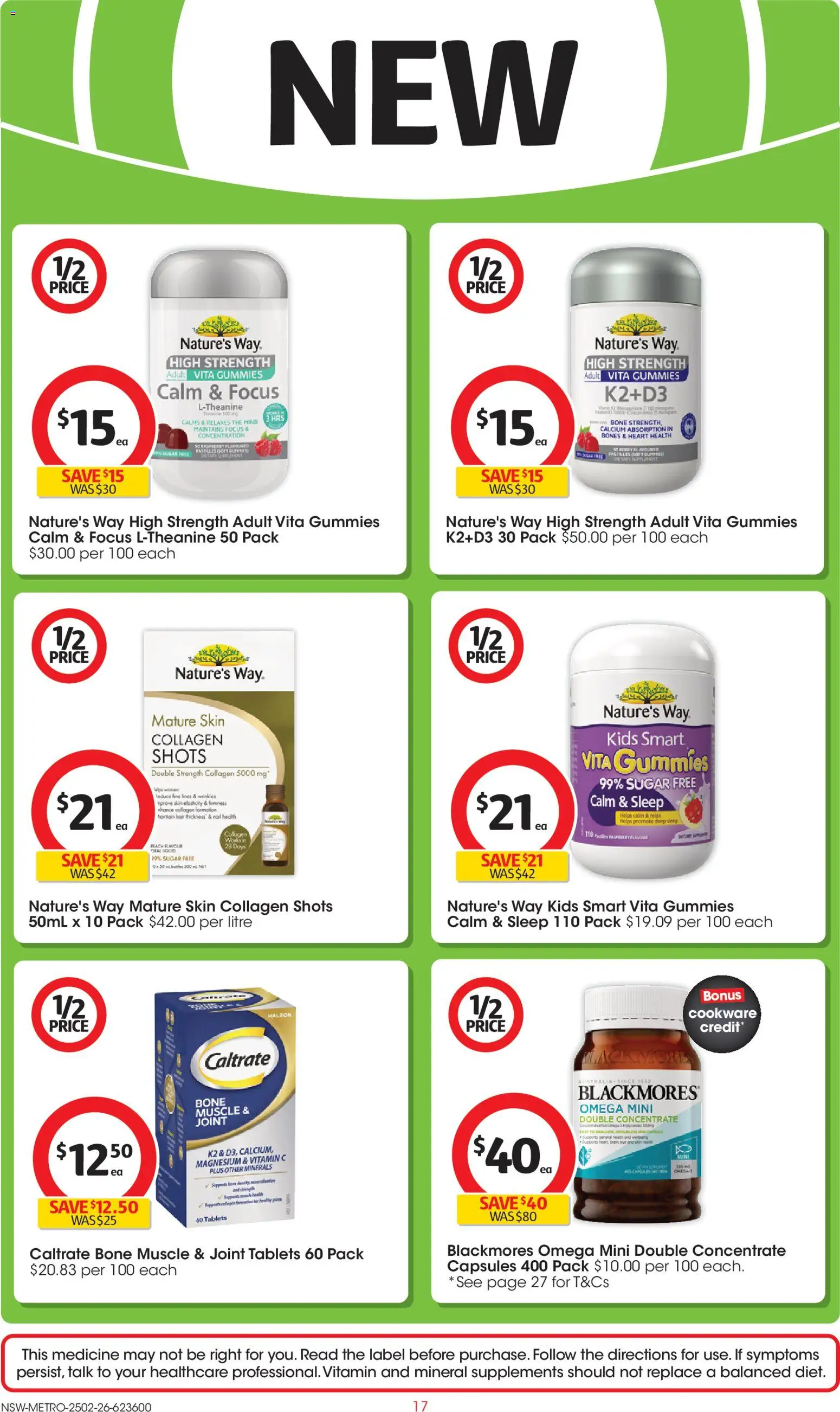 Coles Catalogue  - page 17- valid from 25/02/2026