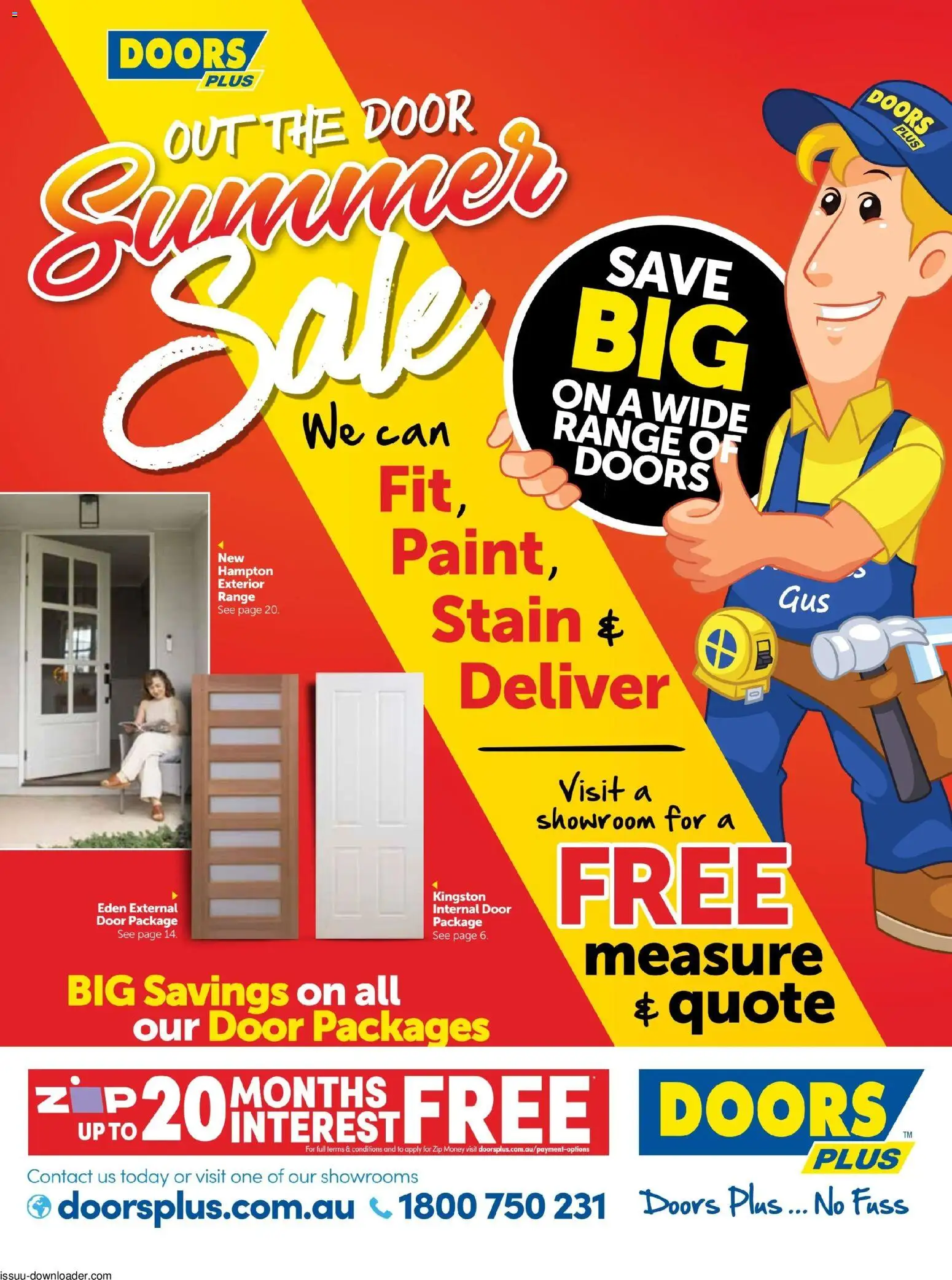 Doors Plus  Catalogue  - page 1- valid from 01/12/2025