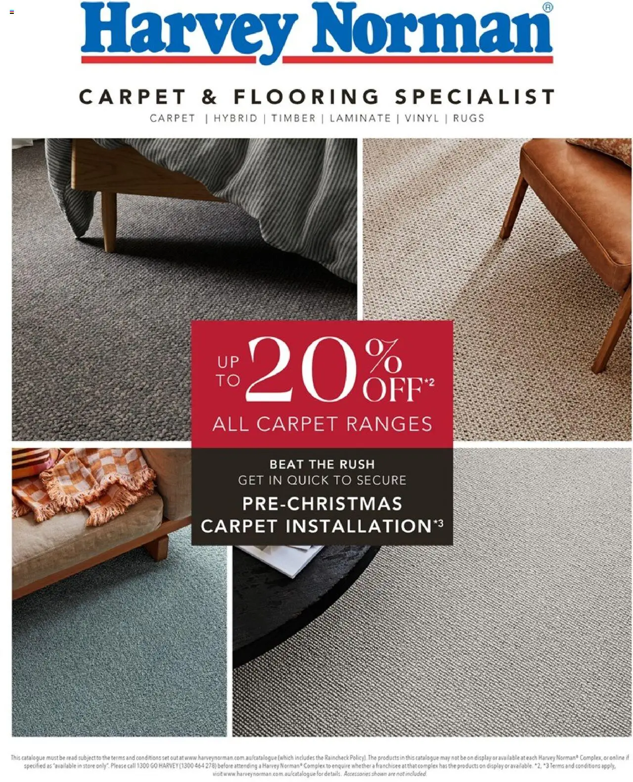 Harvey Norman October Flooring Catalogue - page 1- valid from 02/10/2025