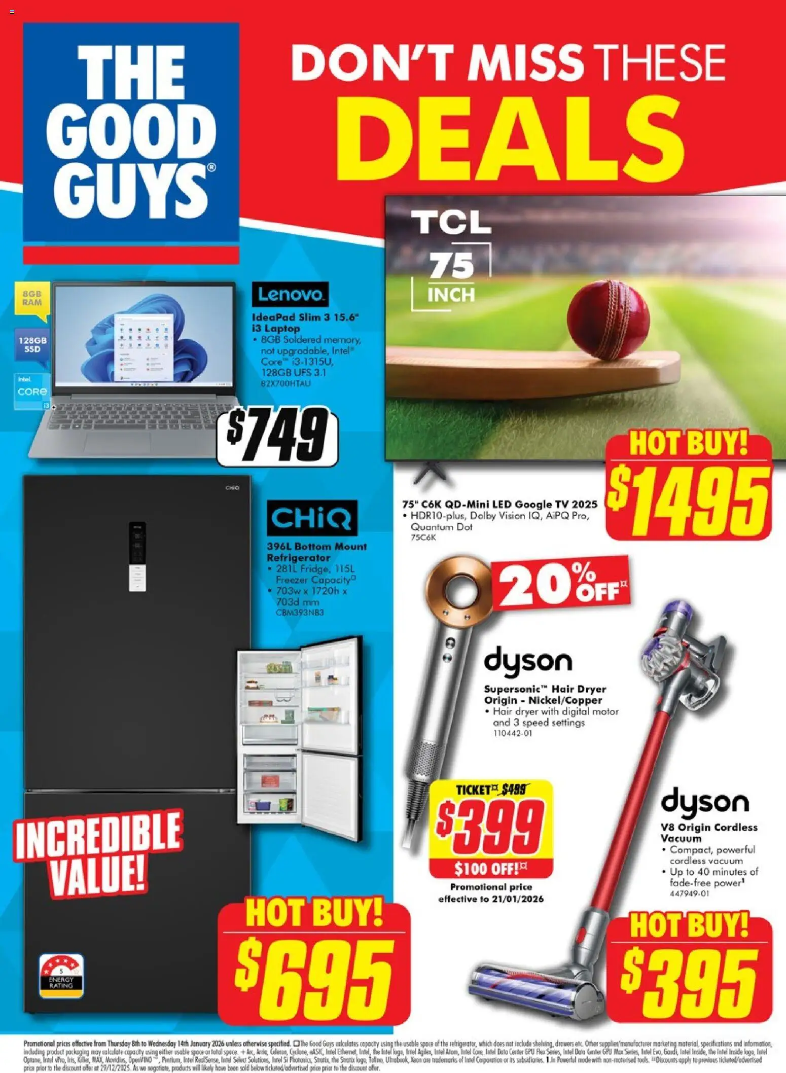 The Good Guys  Catalogue  - page 1- valid from 07/01/2026