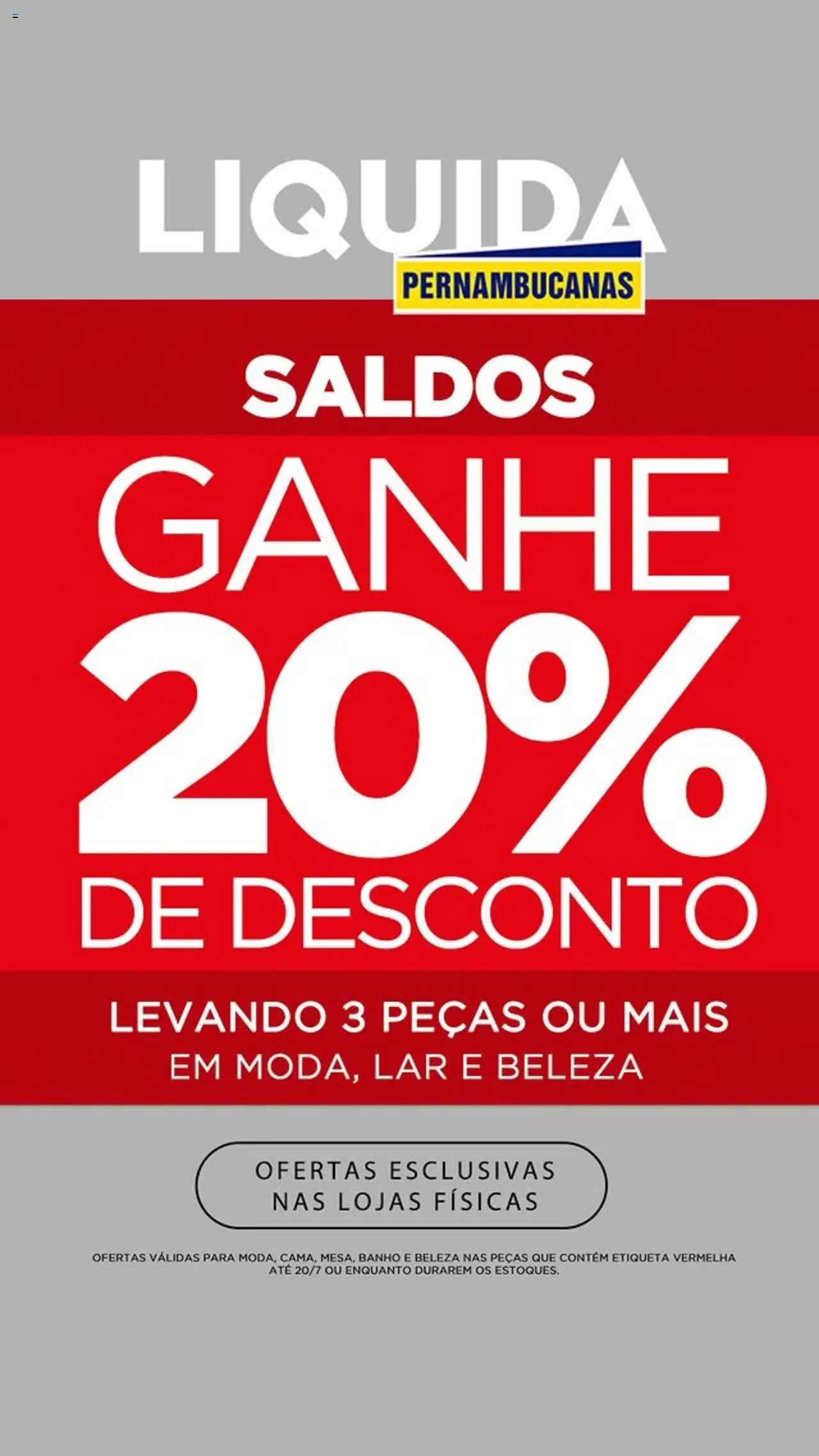 Pernambucanas - Ofertas atuais - página 6- válido a partir de 17/07/2025
